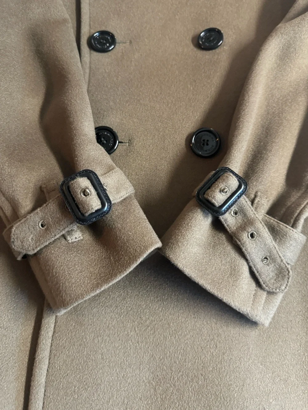 Burberry London Prorsum Virgin Wool and Cashmere Coat in  Brown.Size 48 - Picture 5 of 14